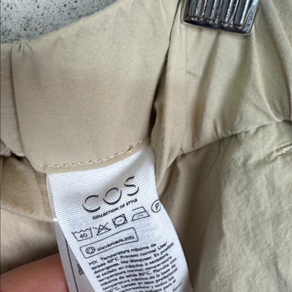 COS DRAWSTRING TROUSER PANTS SZ M - Picture 5 of 8
